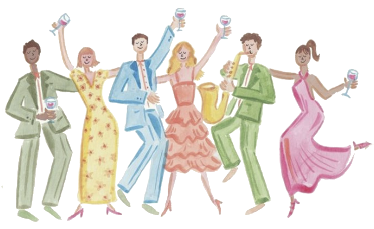People Waving